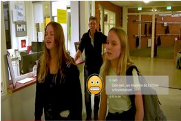 Leerlingen en medewerkers van SG De Dijk maken eigen serie