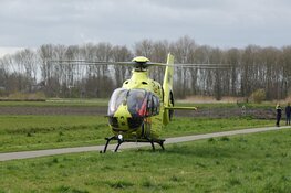 Traumahelikopter opgeroepen in Hauwert