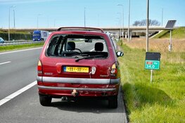 Chaos en veel oponthoud na botsing met tankauto op A7