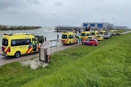 Massale inzet: hulpdiensten naar bootjes op IJsselmeer