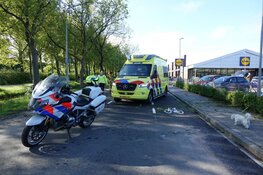 Auto te water in Andijk