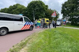 Fietser aangereden in Wervershoof