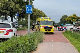Fietser gewond na ongeval in Zwaagdijk-Oost