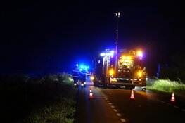 Automobilist overleden bij ongeval in Andijk