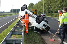 Kop-Staartbotsing op de A7 bij Benningbroek