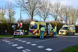 Aanrijding op fietspad in Wognum