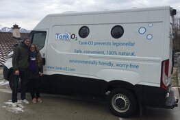 Tank-O3 voor veilig water en een schone tank